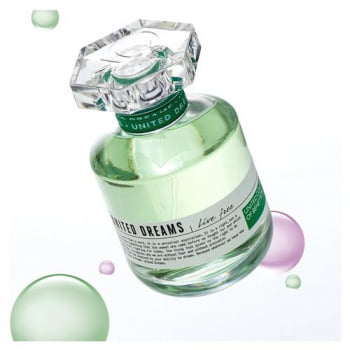  Perfume United Dreams Live Free Benetton -Feminino - Eau de Toilette