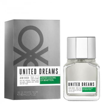 Perfume United Dreams Aim High Benetton -Masculino - Eau de Toilette - Perfume United Dreams Aim High Benetton -Masculino - Eau de Toilette -
