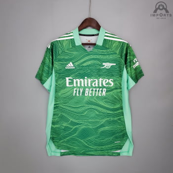 Camisa Arsenal 21/22 Goleiro + Personalização Gratis
