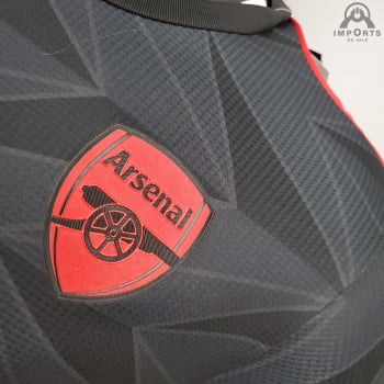 Camisa Arsenal 21/22 Versão Jogador Treino - Preto