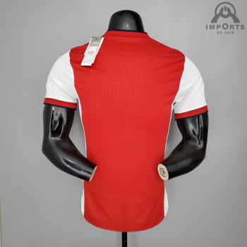 Camisa Arsenal I 21/22 Versão Jogador + Personalização Grátis