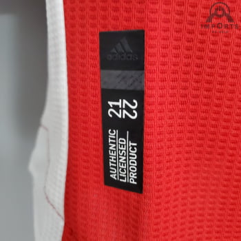 Camisa Arsenal I 21/22 Versão Jogador + Personalização Grátis
