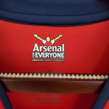 Camisa Arsenal I 21/22 Versão Torcedor + Personalização Grátis