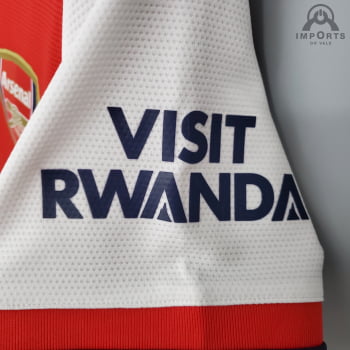 Camisa Arsenal I 21/22 Versão Torcedor + Personalização Grátis