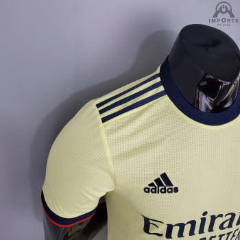 Camisa Arsenal II 21/22 Versão Jogador + Personalização Grátis