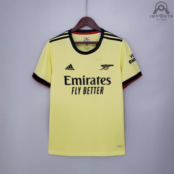 Camisa Arsenal II 21/22 Versão Torcedor + Personalização Grátis