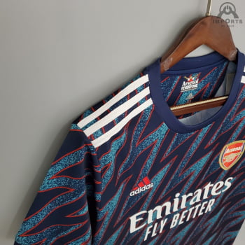 Camisa Arsenal III 21/22 Versão Torcedor + Personalização Grátis