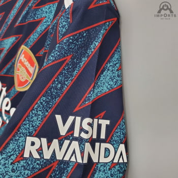 Camisa Arsenal III 21/22 Versão Torcedor + Personalização Grátis