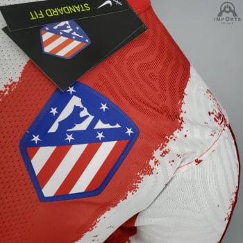 Camisa Atlético de Madrid I 21/22 Versão Jogador + Personalização Grátis 