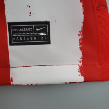 Camisa Atlético de Madrid I 21/22 Versão Feminina + Personalização Grátis 