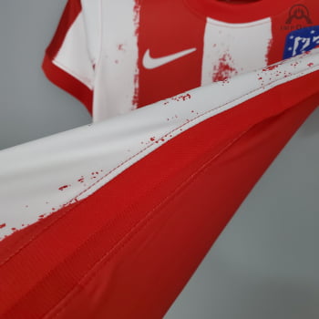 Camisa Atlético de Madrid I 21/22 Versão Feminina + Personalização Grátis 