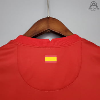 Camisa Atlético de Madrid I 21/22 Versão Feminina + Personalização Grátis 