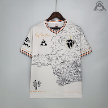 Camisa Atlético Mineiro 21/22 Versão Torcedor Ed. Especial 113 anos + Personalização Grátis