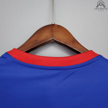 Camisa Barcelona 21/22 Treino - Azul 