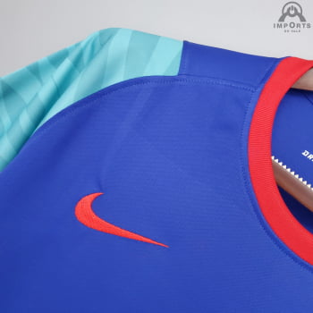 Camisa Barcelona 21/22 Treino - Azul 