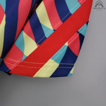 Camisa Barcelona 21/22 Treino - Colorida