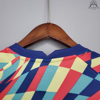 Camisa Barcelona 21/22 Treino - Colorida
