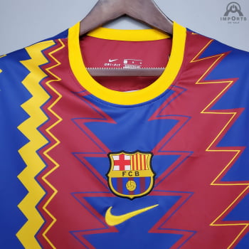 Camisa Barcelona 21/22 Versão Torcedor Treino Concept 