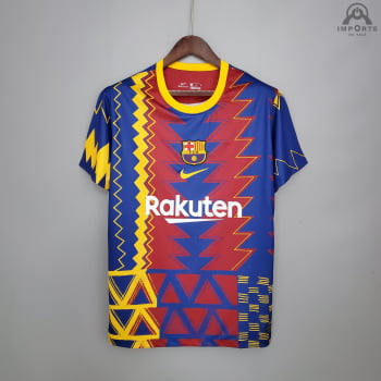 Camisa Barcelona 21/22 Versão Torcedor Treino Concept 