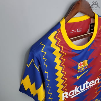 Camisa Barcelona 21/22 Versão Torcedor Treino Concept 