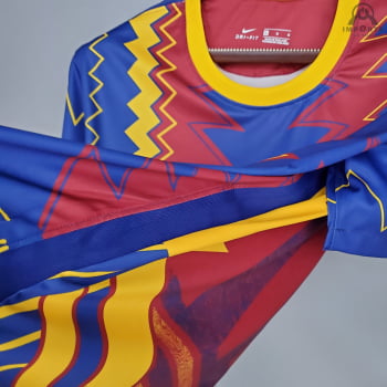 Camisa Barcelona 21/22 Versão Torcedor Treino Concept 
