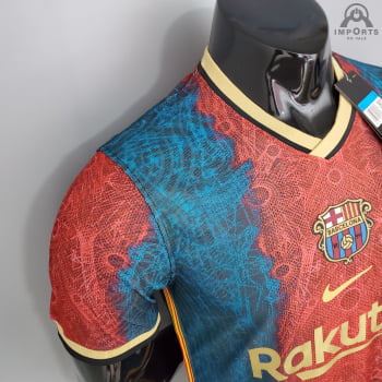 Camisa Barcelona 21/22 Versão Jogador Concept + Personalização Grátis 