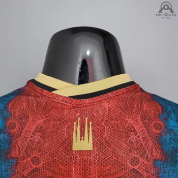 Camisa Barcelona 21/22 Versão Jogador Concept + Personalização Grátis 