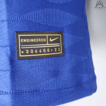 Camisa Barcelona 21/22 Versão Jogador Treino - Azul