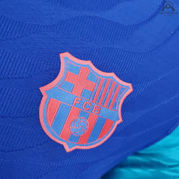 Camisa Barcelona 21/22 Versão Jogador Treino - Azul