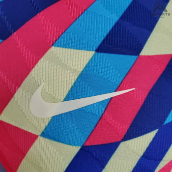 Camisa Barcelona 21/22 Versão Jogador Treino - Colorida