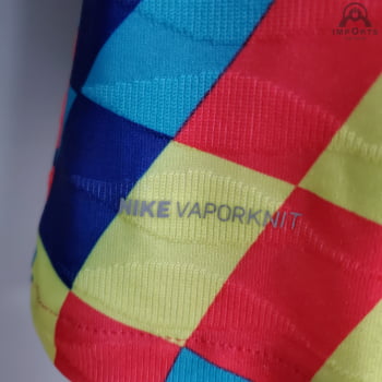 Camisa Barcelona 21/22 Versão Jogador Treino - Colorida