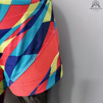 Camisa Barcelona 21/22 Versão Jogador Treino - Colorida