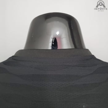 Camisa Barcelona 21/22 Versão Jogador Treino - Preto