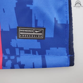 Camisa Barcelona I 21/22 Versão Torcedor Champions League + Personalização Grátis