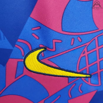 Camisa Barcelona I 21/22 Versão Torcedor Champions League + Personalização Grátis