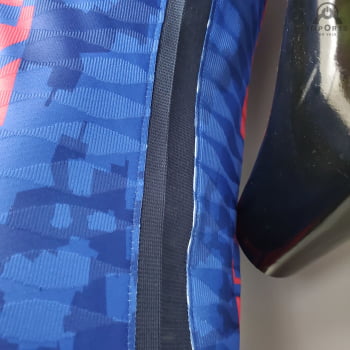 Camisa Barcelona I 21/22 Versão Jogador Champions League + Personalização Grátis