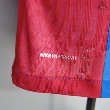 Camisa Barcelona I 21/22 Versão Jogador + Personalização Grátis 