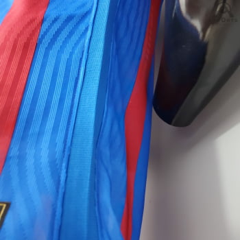 Camisa Barcelona I 21/22 Versão Jogador + Personalização Grátis 
