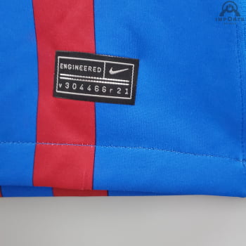 Camisa Barcelona  I 21/22 Versão Feminina + Personalização Grátis