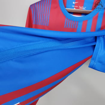 Camisa Barcelona I 21/22 Versão Torcedor + Personalização Grátis 
