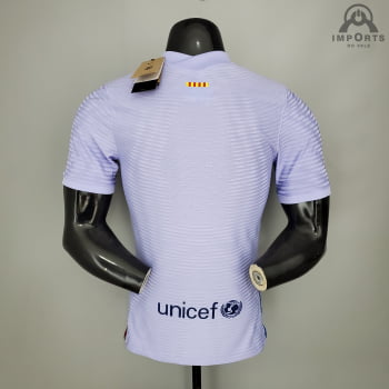 Camisa Barcelona II 21/22 Versão Jogador + Personalização Grátis