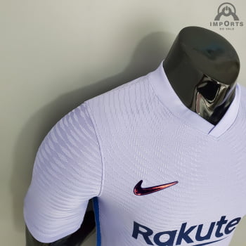 Camisa Barcelona II 21/22 Versão Jogador + Personalização Grátis