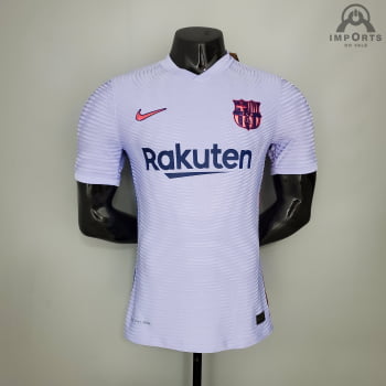 Camisa Barcelona II 21/22 Versão Jogador + Personalização Grátis