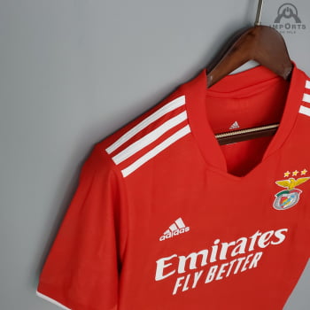 Camisa Benfica I 21/22 Versão Torcedor + Personalização Grátis
