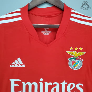 Camisa Benfica I 21/22 Versão Torcedor + Personalização Grátis