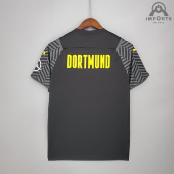 Camisa Borussia Dortmund II 21/22 Versão Torcedor + Personalização Grátis