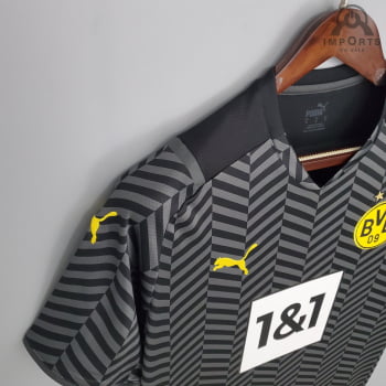 Camisa Borussia Dortmund II 21/22 Versão Torcedor + Personalização Grátis