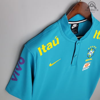 Camisa da Seleção Brasileira 21/22 Pré-Jogo