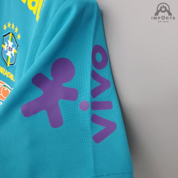 Camisa da Seleção Brasileira 21/22 Pré-Jogo