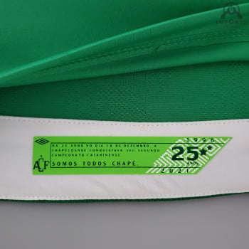 Camisa Chapecoense II 21/22 Versão Torcedor + Personalização Grátis